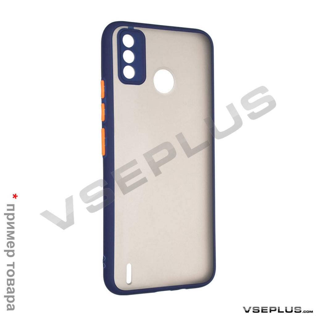 

Чехол (накладка) Tecno Spark 6 Go, Gelius Bumper Mat Case, синий