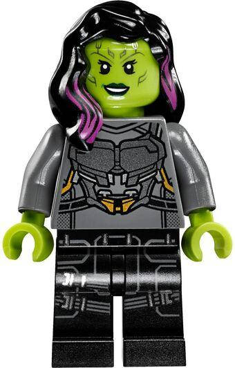 

Lego фигурка супер герои Marvel / Марвел - Лего Фигурка Гамора - Стражи галактики