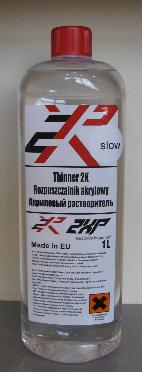 

Растворитель акриловый медленный Slow 2XP 1л