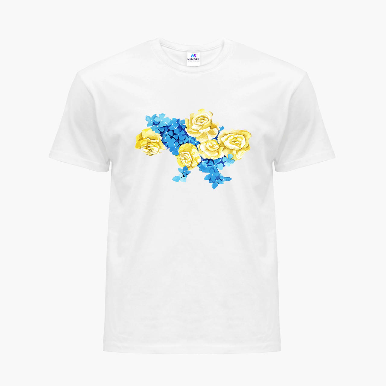 

Футболка женская Цветущая Украина (Blooming Ukraine) Белый (8976-3699) XL