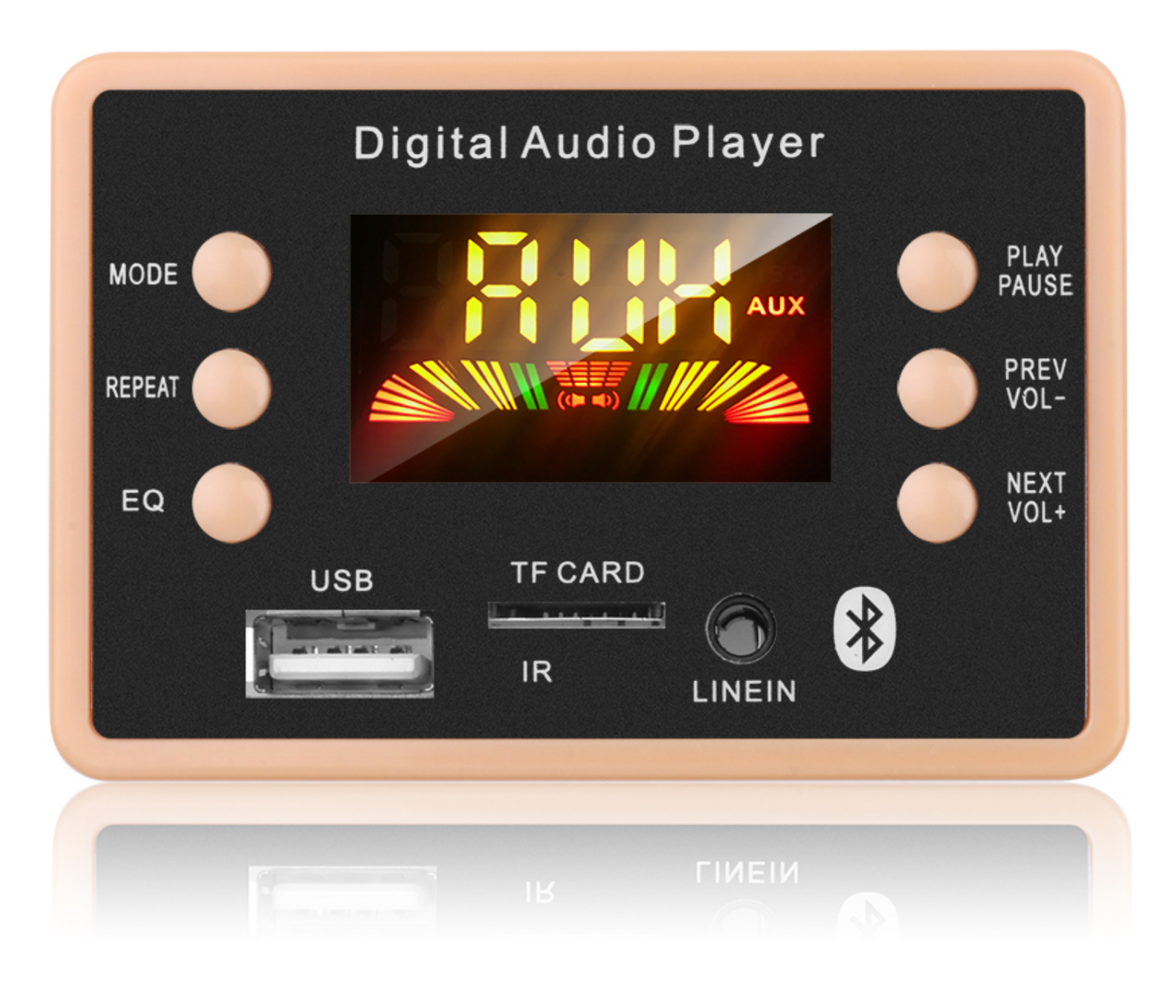 

Аудиоплеер автомобильный 5-12В. USB, MP3, FM, AUX, TF, Bluetooth 5.0