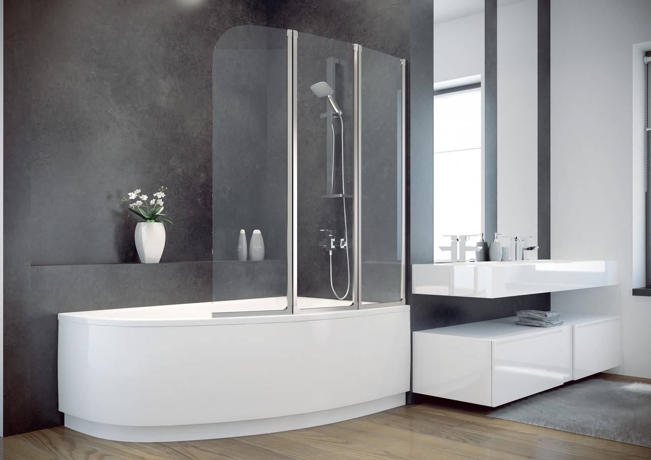 

Шторка для ванн Besco PMD Ambition - 3 123x140