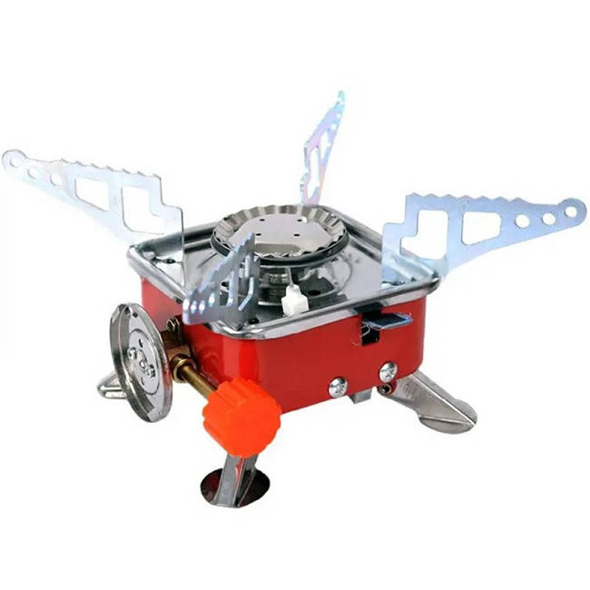 

Газовая горелка туристическая K-202 с пьезоподжигом