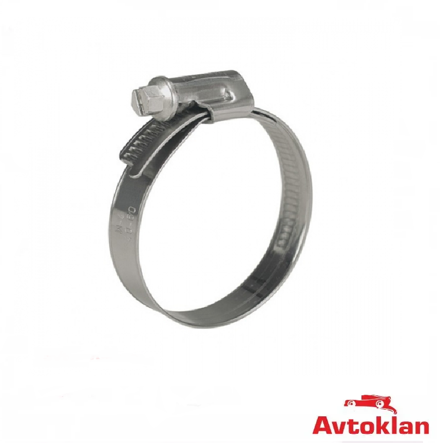 

Хомут патрубка оцинкованный червячный затяжной CarLife 16-27,9mm, W1 (100шт.), Серый