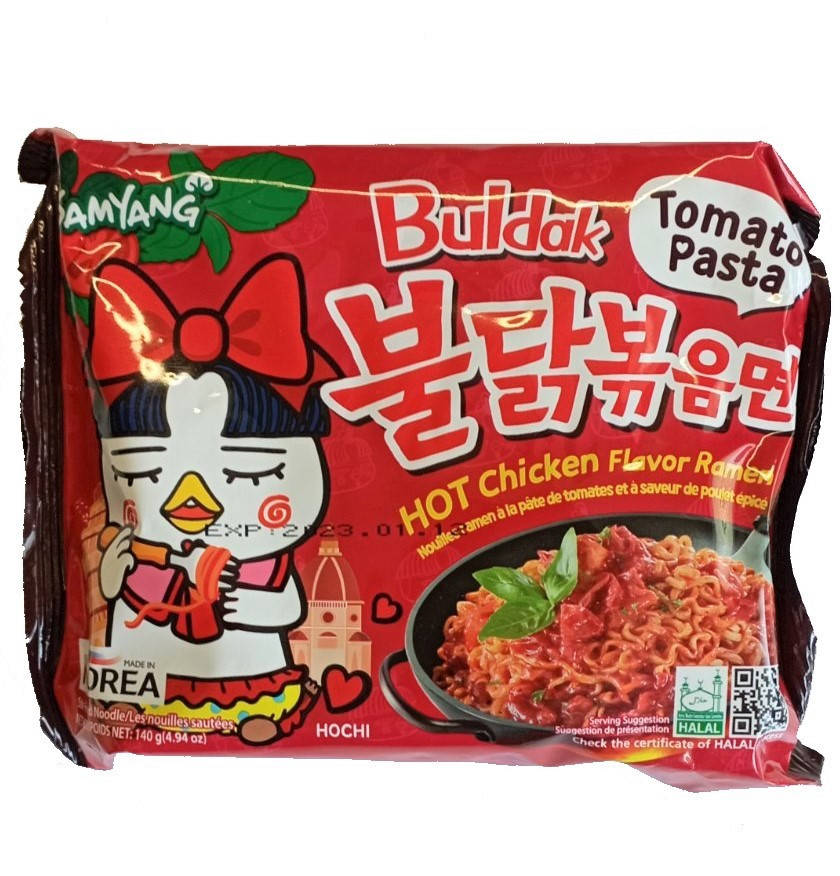 

Лапша быстрого приготовления острая со вкусом томата SAMYANG 130 г