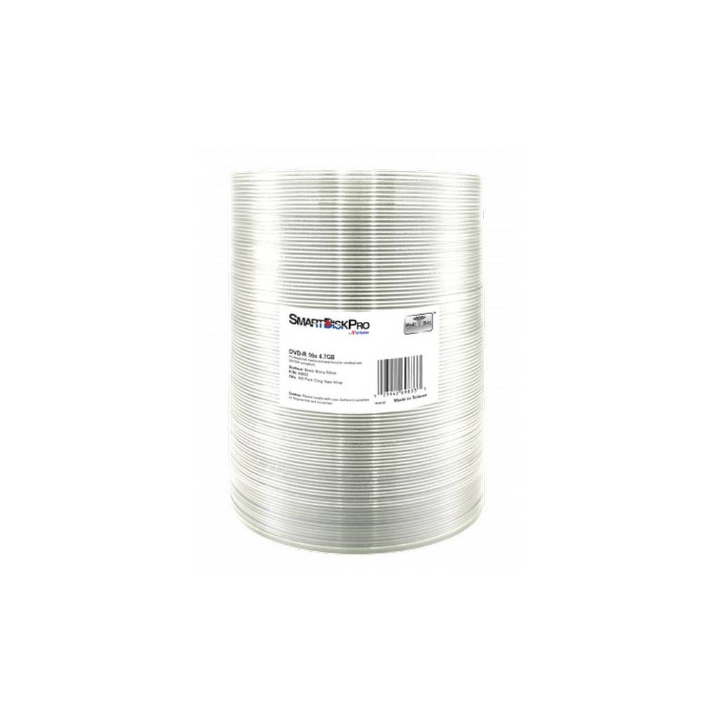 

Диск DVD SmartDisk PRO DVD-R 4.7GB 16X MATT SILVER Wrap, 100шт (69833)