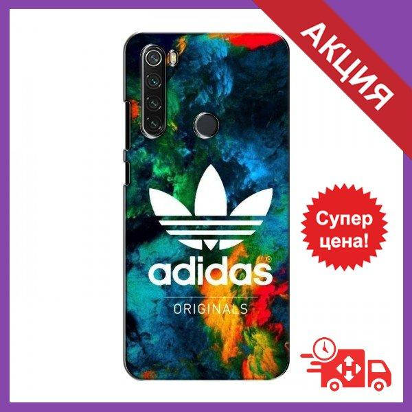 

Чехол для Xiaomi Redmi Note 8T / Бампер на Xiaomi Redmi Note 8T / Чехол для Сяоми Редми Ноут 8Т (Adidas-яркий), Синий