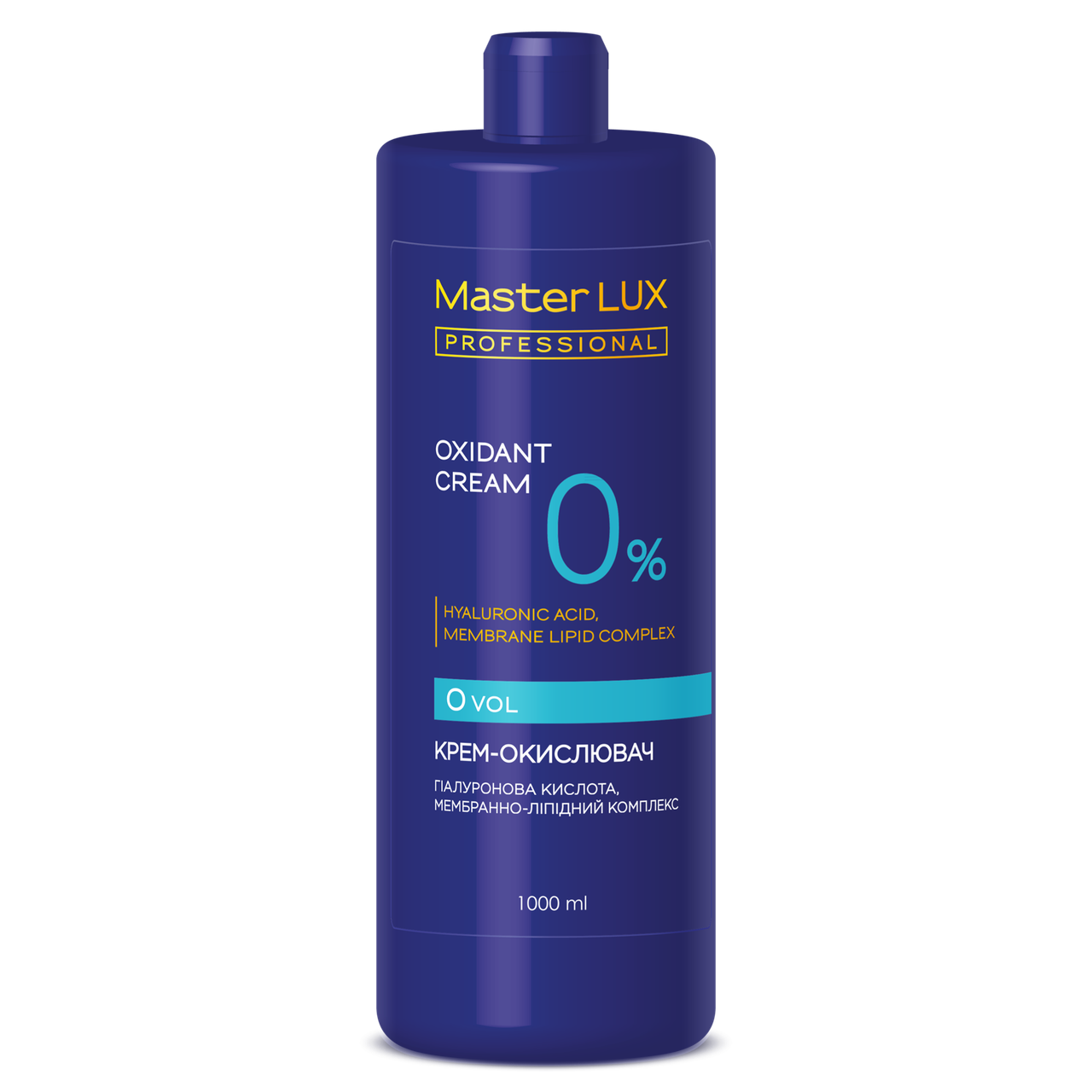 

Крем окислювач Master LUX Professional 0% 1000 мл окисник 0 % мастер люкс