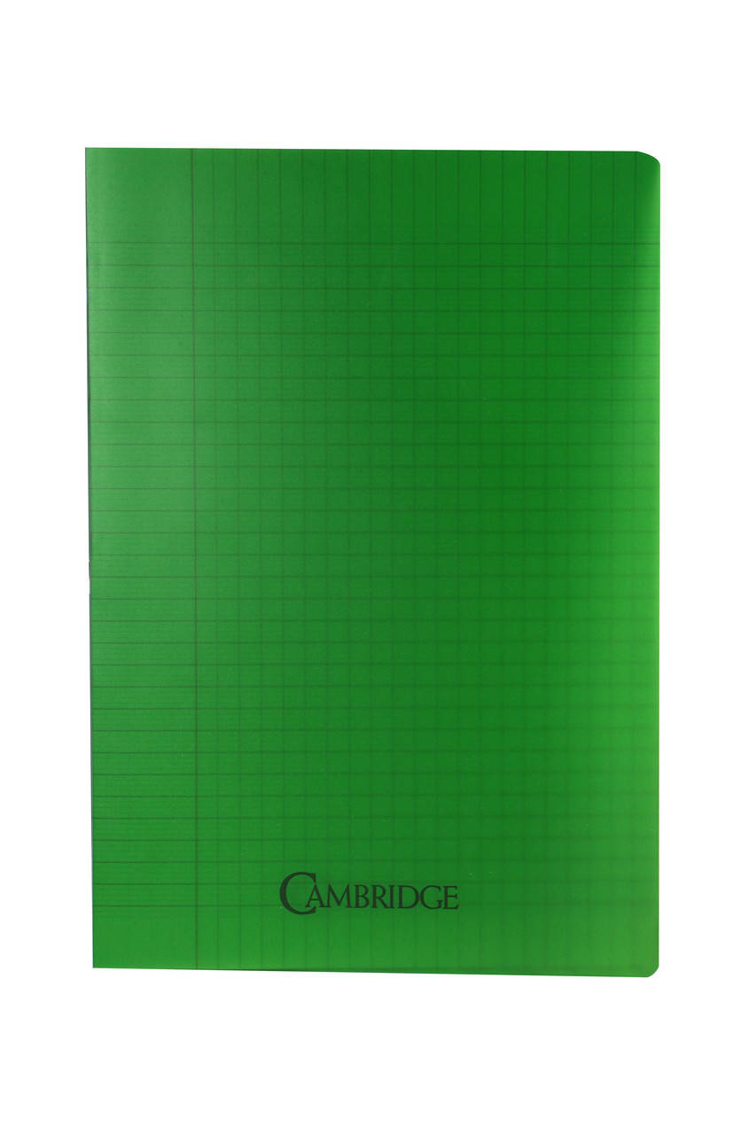 

Тетрадь в большую клетку на 96 листов Cambridge - зеленый CO-110061