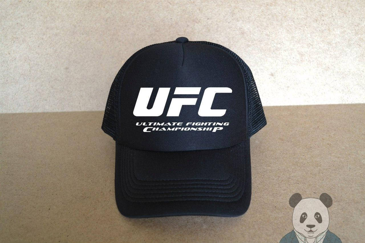 

Кепка тракер ЮФС (UFC), летняя с сеткой черная, Черный