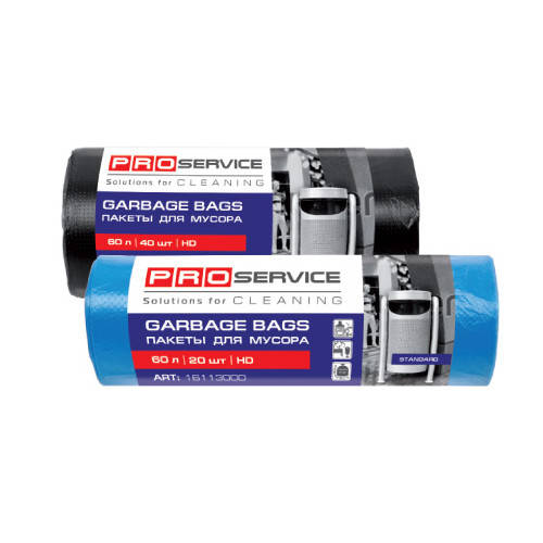 

Пакеты д / мусора 60л / 20шт PROService