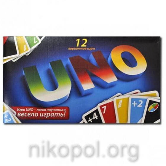 

Настольная игра "UNO" (Уно), 12 вариантов