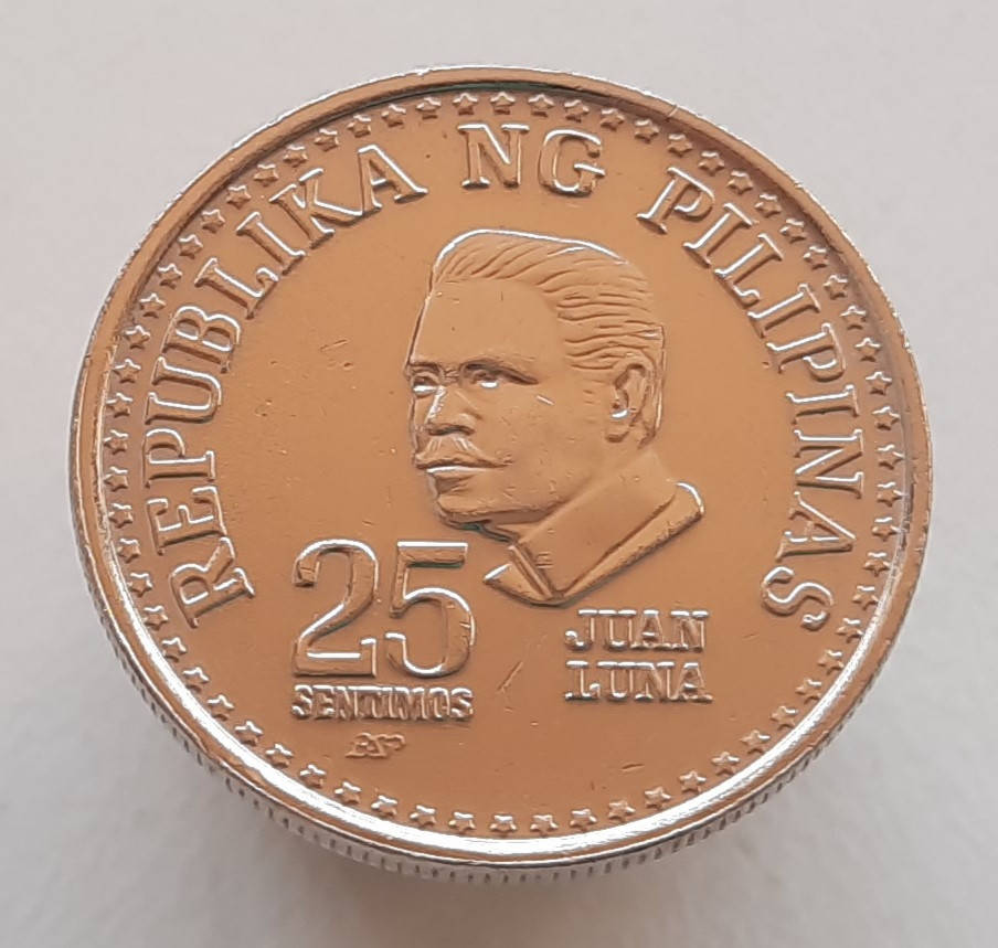 

Филиппины 25 сентимо 1979