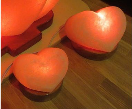 

Соляной светильник "Сердце"