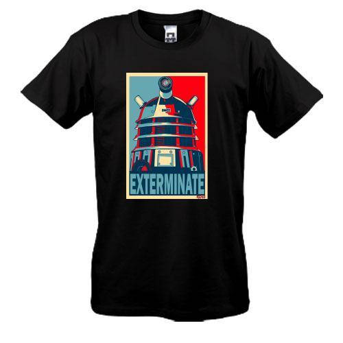 

Футболка Exterminate (Доктор Кто) (2)
