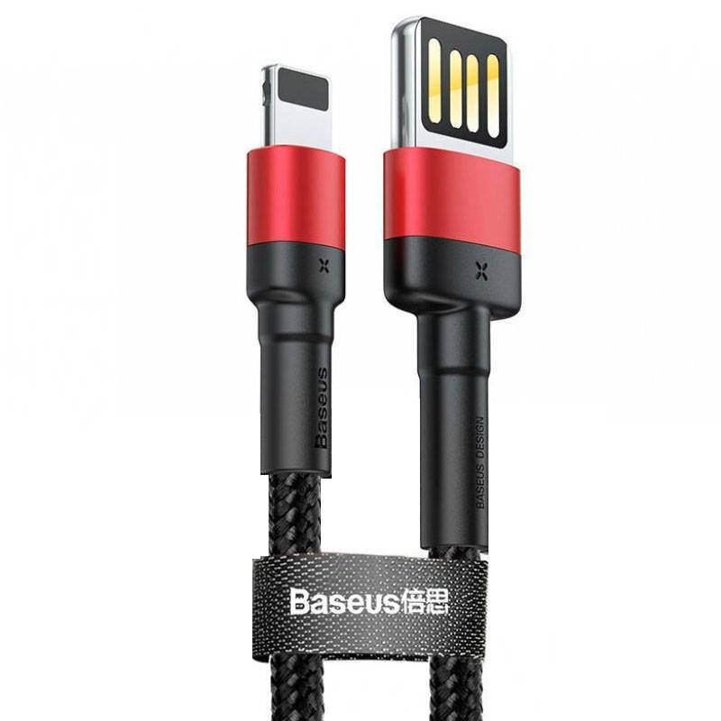 

Дата кабель Baseus Cafule Lightning Cable Special Edition 2.4A (1m) (CALKLF) Perry