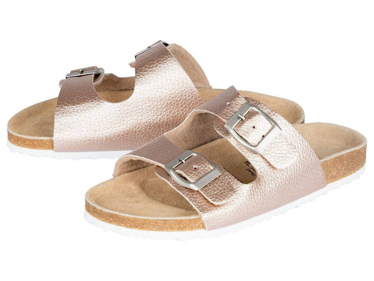 

Шлепанцы детские кожаные Pepperts разм.31, 33, 34, Розовый