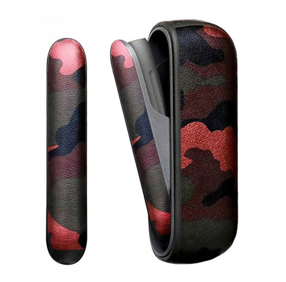 

Чехол + боковая панель для IQOS 3 / 3 Duo Khaki Red (10255), Красный