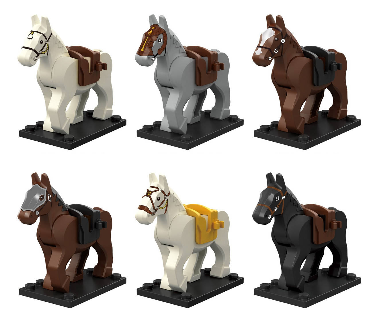 

Фигурка лошадь конь лего Lego