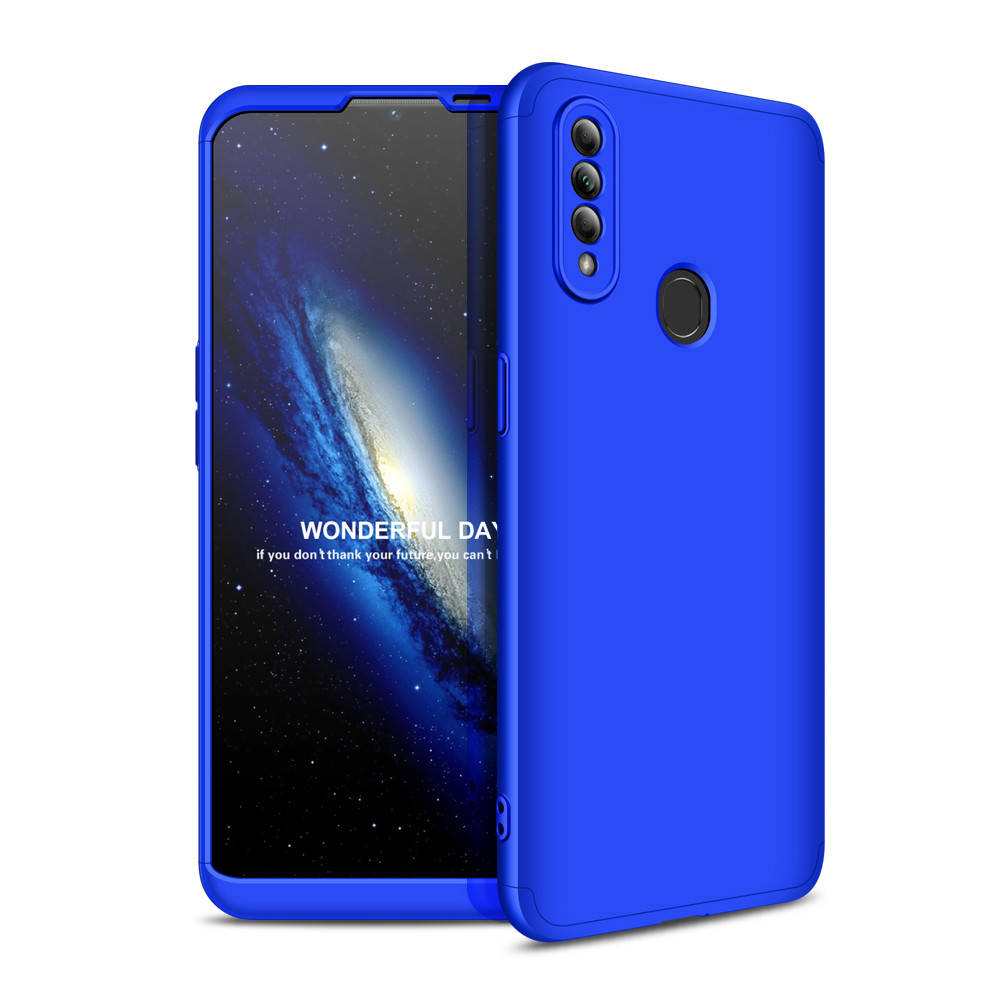 

Чехол GKK 360 для OPPO A31 2020 бампер противоударный Blue