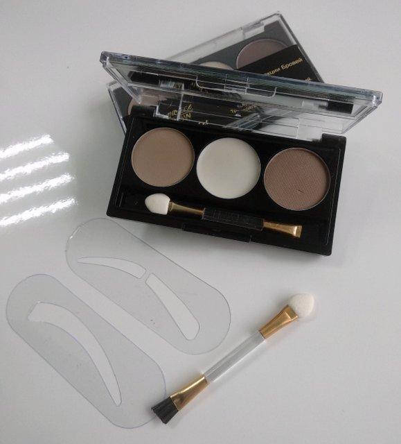 

Набор для коррекции бровей с воском Romance Eye Brow Styling Set YEB-83, № 01