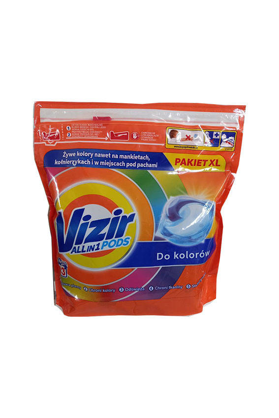 

Капсулы для стирки VIZIR PODS All in 1 COLOR 43 шт.