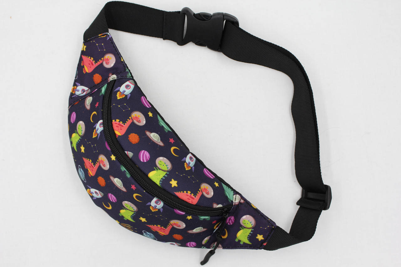 

Детская бананка для малишей Дино Космос