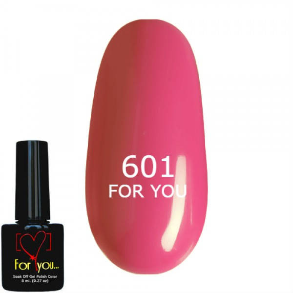 

Гель лак Чайная Роза FOR YOU № 601 8 мл