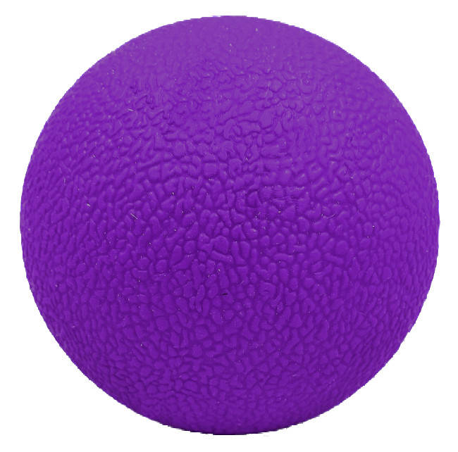 

Массажный мячик TPR 6 см фиолетовый