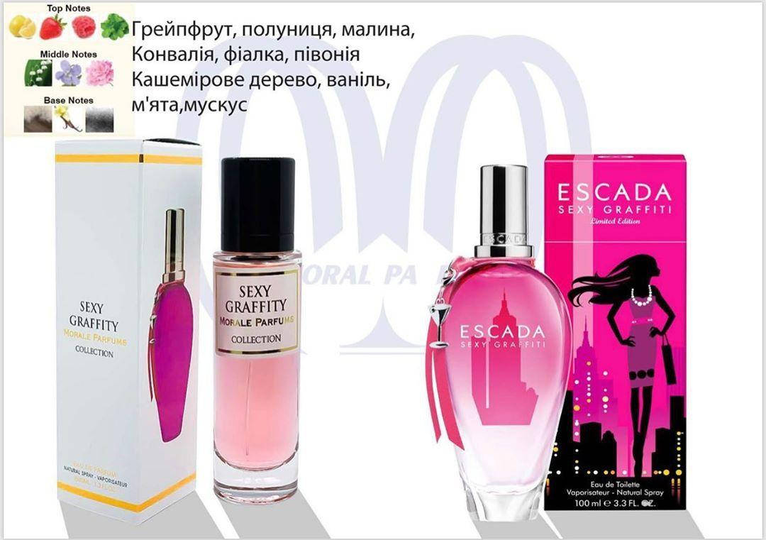 

Парфюмированная вода для женщин Morale Parfums Sexy Graffity