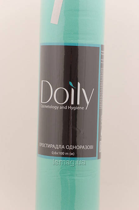 

Doily Простыни косметологические ширина 60 см, рулон 100 м - Мятные