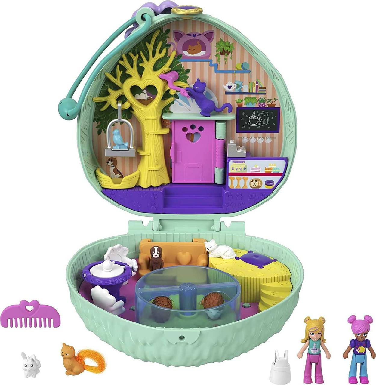 

Игровой набор Полли Покет Polly Pocket Hedgehog Cafe Карманный Мир Кафе ежиков (GTN15)