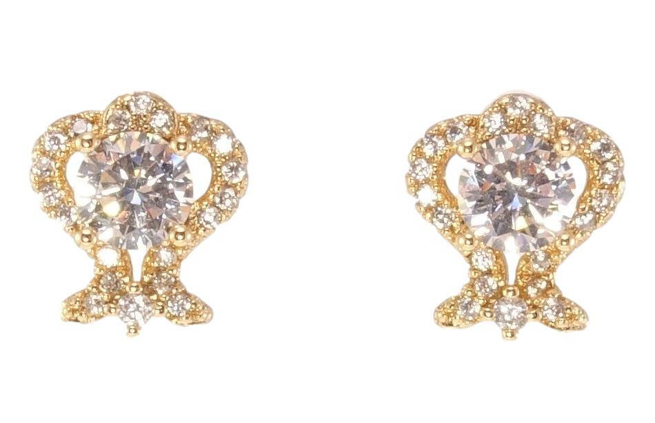 

Серьги Xuping Позолота 18K гвоздики (пусеты) "Изящность"