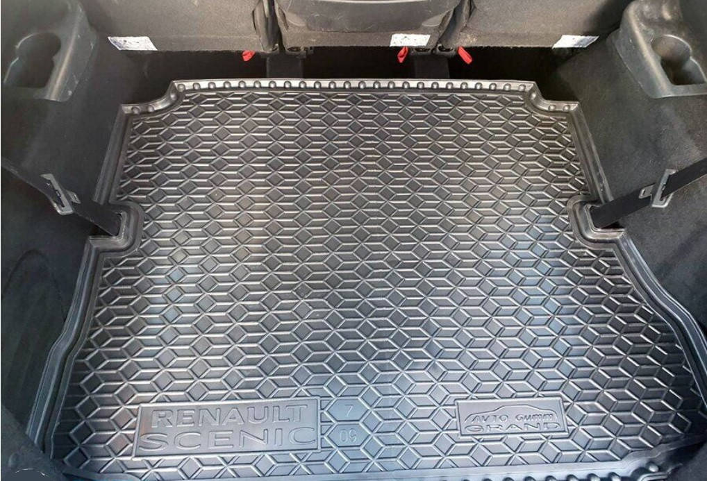 

Коврик в багажник для Renault Grand Scenic 3 2009-2015 (7Мест) (Avto-Gumm)