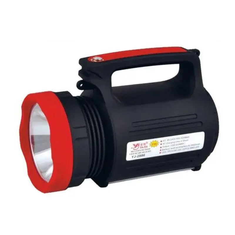 

Фонарь переносной Luxury 2886, 5W+22SMD, ЗУ 220V., Черный