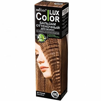 

Оттеночный бальзам для волос "COLOR LUX" тон 06 русый