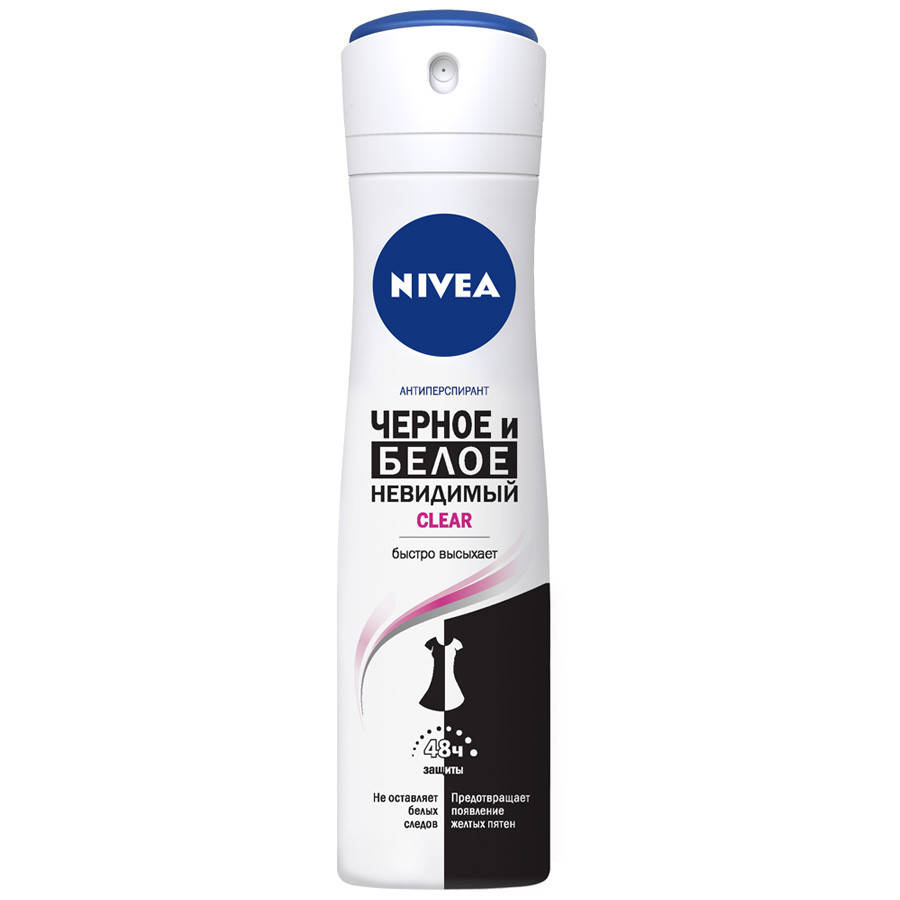 

Дезодорант NIVEA spray Невидимый CLEAR 150 мл