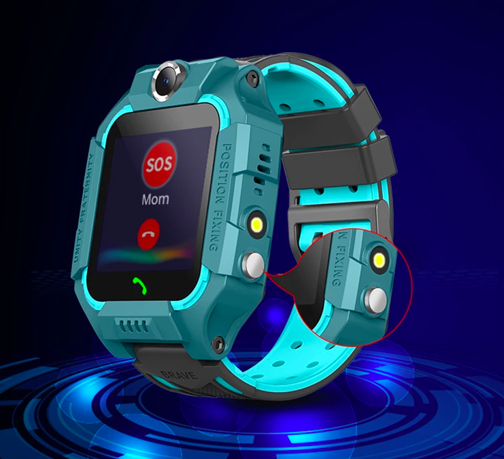 

Детские умные GPS часы Z6 водонепроницаемые Smart Baby watch Z6 + подарок Зеленый