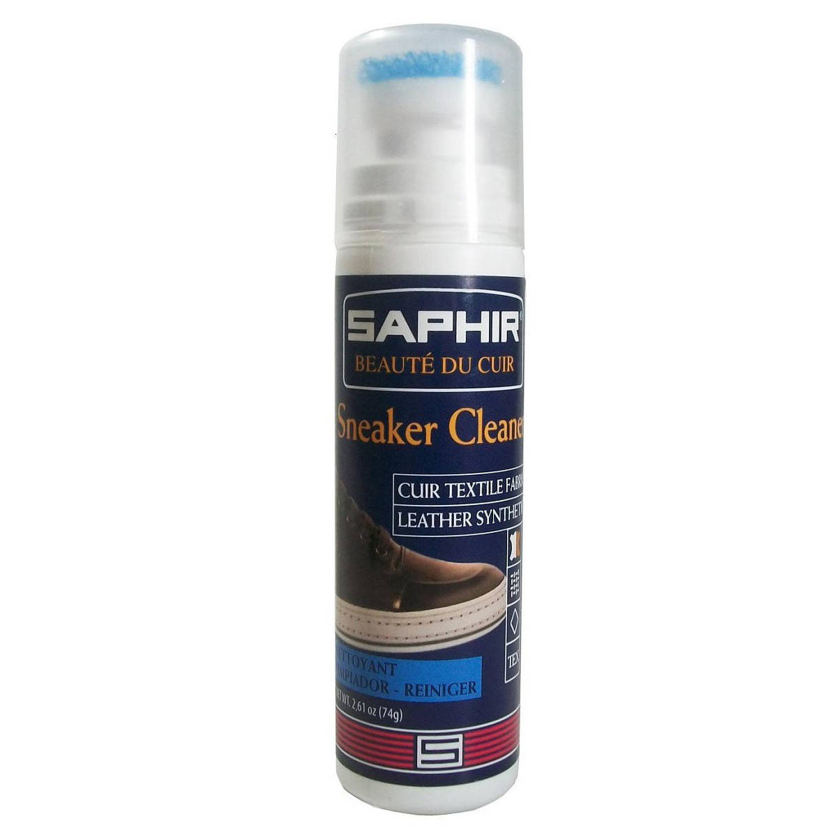 

Очиститель для спортивной обуви Saphir Sneaker Cleaner 75 ml