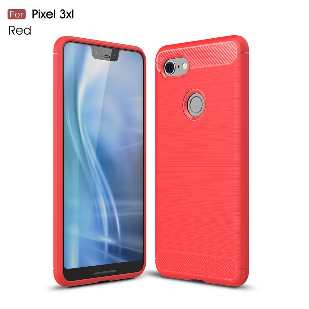 

TPU чехол накладка Urban для Google Pixel 3 XL (5 цветов) красный