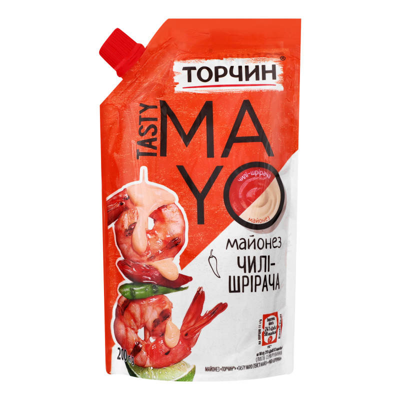 

Майонез Торчин Тейсти Чили 200г