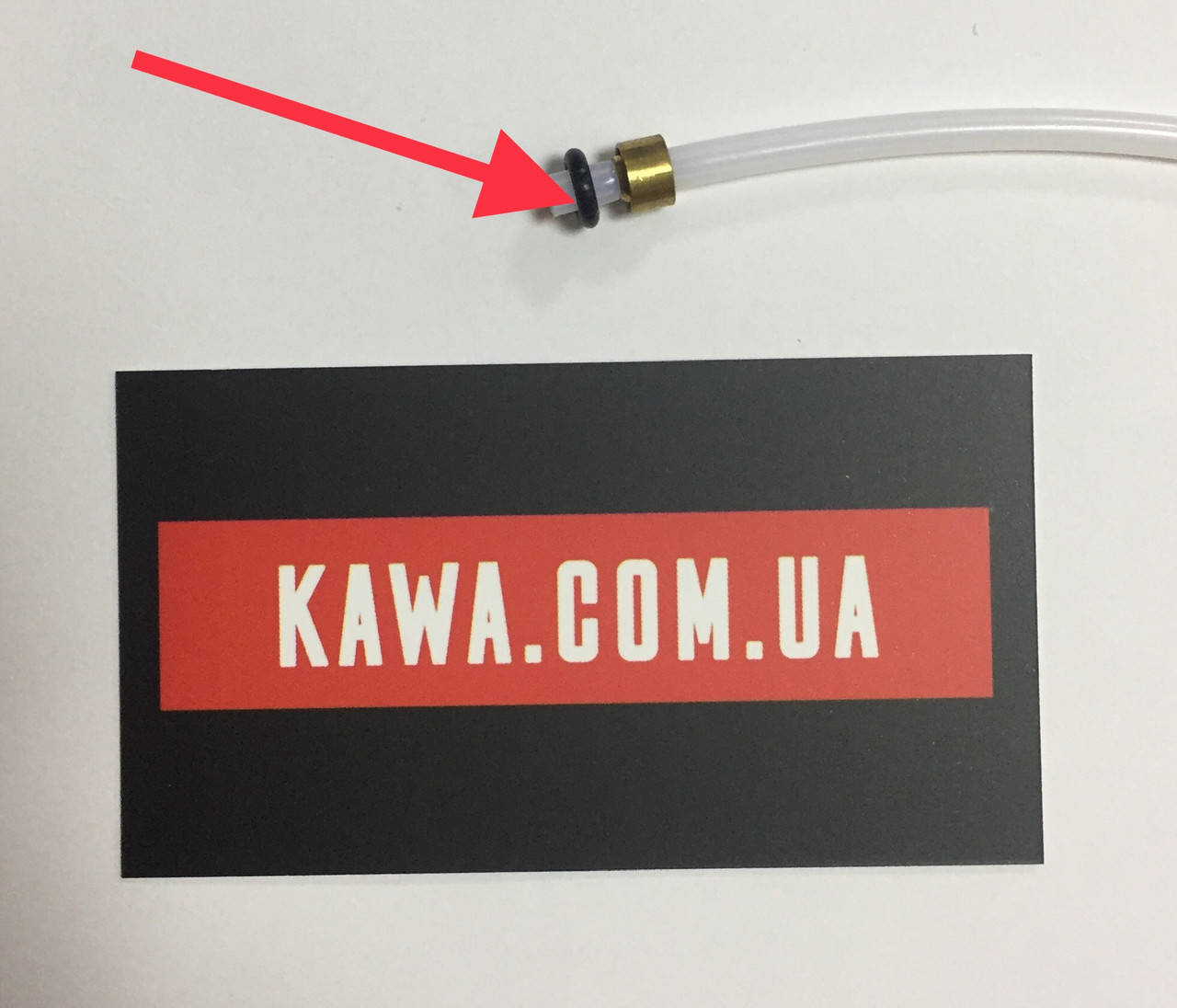 

Уплотнительное кольцо на тефлоновую трубку Delonghi 3.85x2mm 5313217701