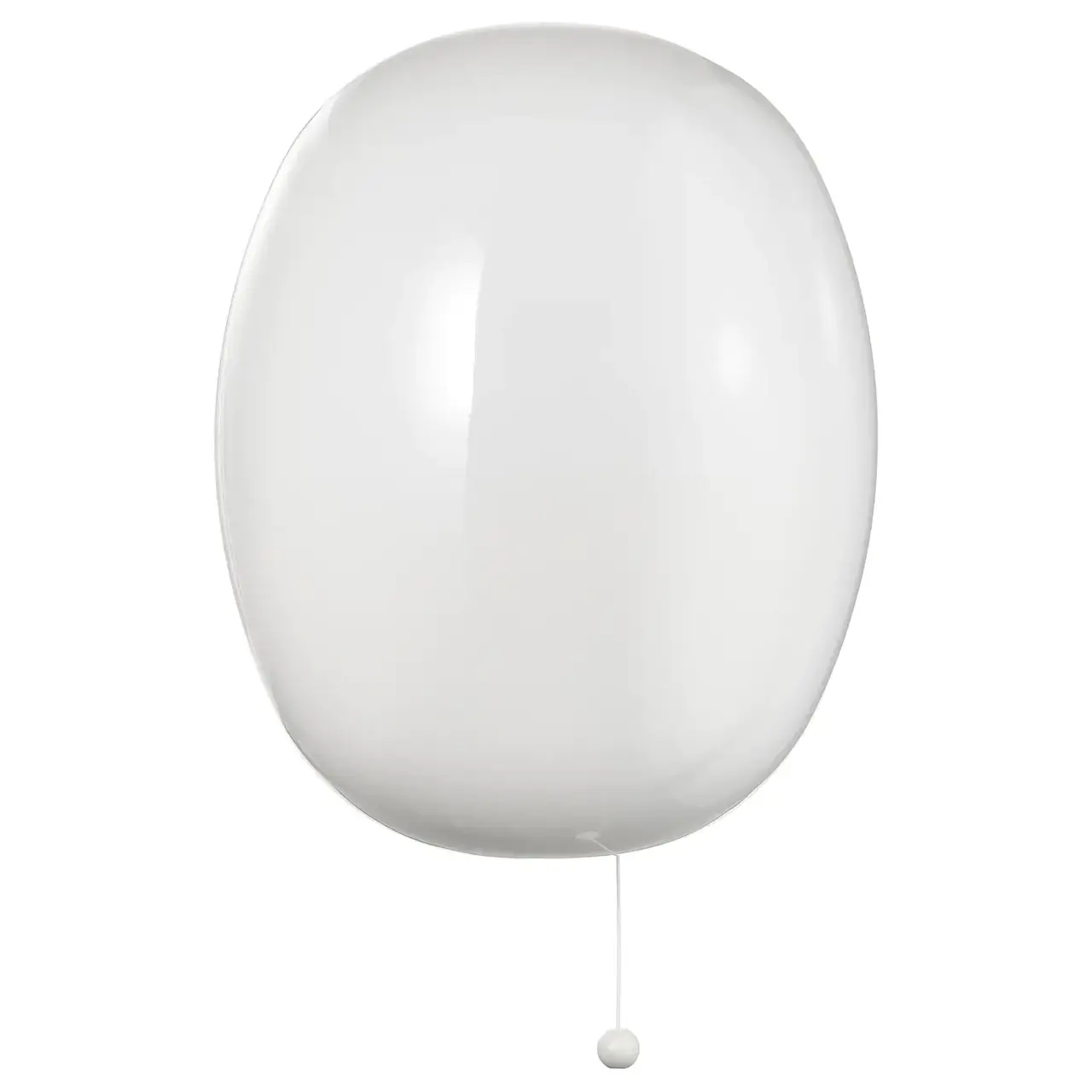 

IKEA KALLBLIXT Настенный светильник, несъемный монтаж, белое стекло (704.980.01), Белый