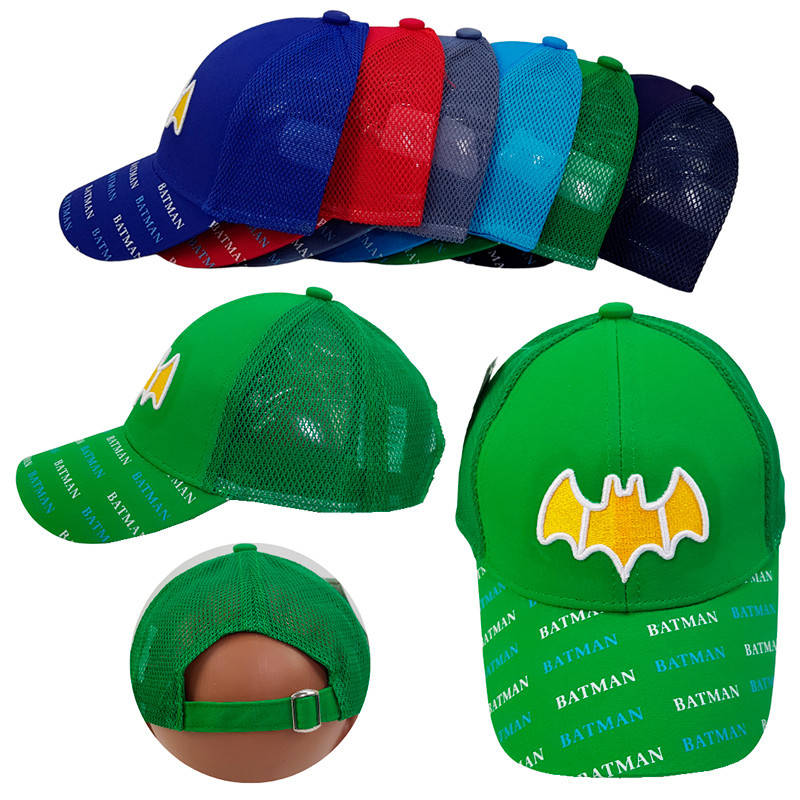 

Кепка для мальчика р.50 "Batman", сетка, Разные цвета