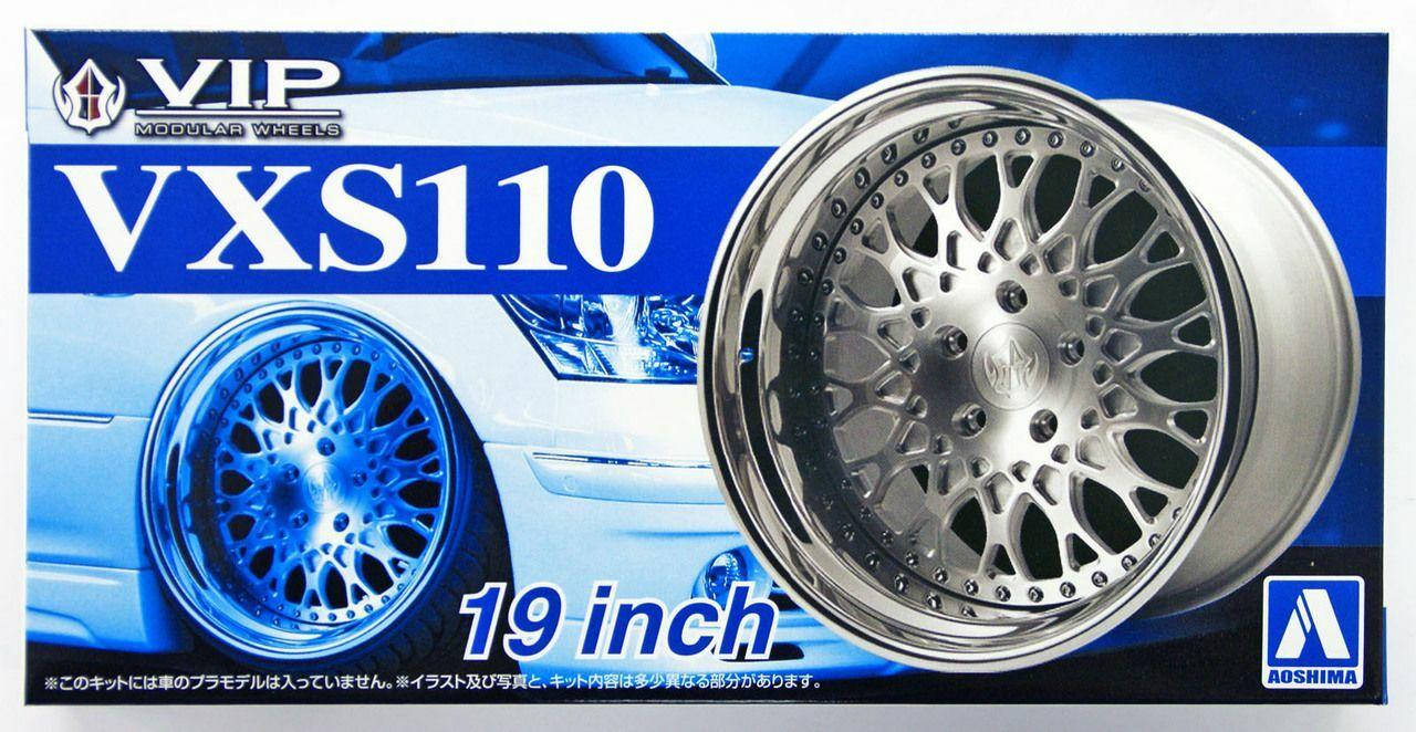 

Комплект колес VIP Modular VXS110 19inch Tire 1/24 от компании Aoshima