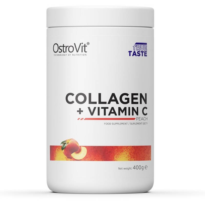 

Collagen+Vitamin C OstroVit, 400 грамм (со вкусом)