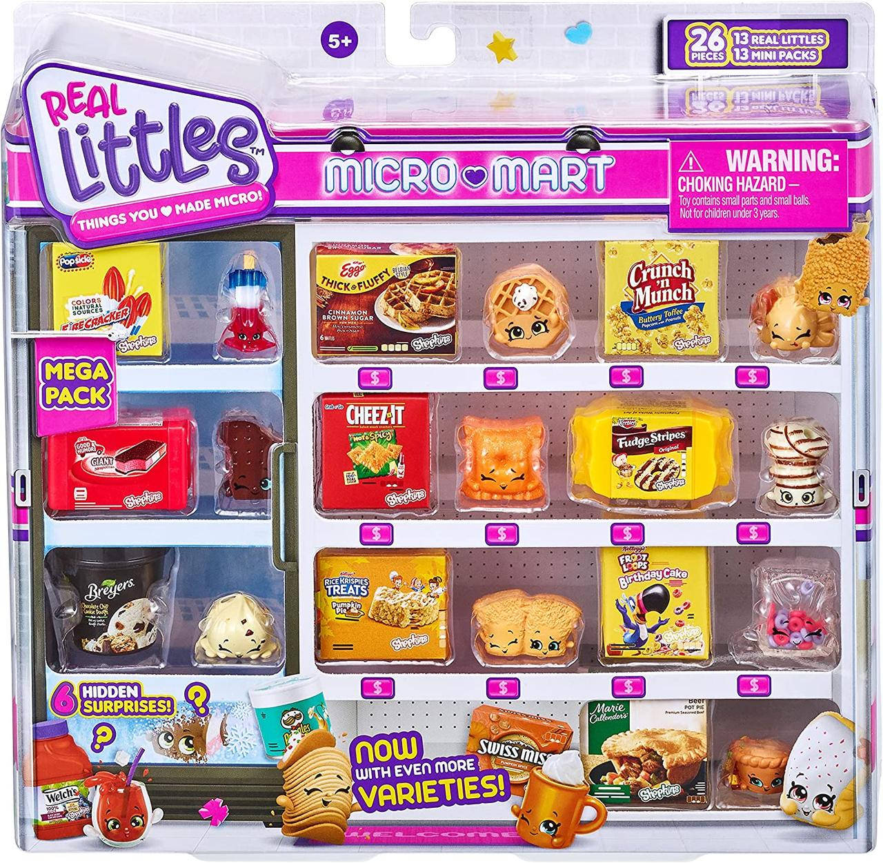 

Фигурки шопкинс 26 фигурок мини продукты в упаковках, Shopkins Real Littles Оригинал из США