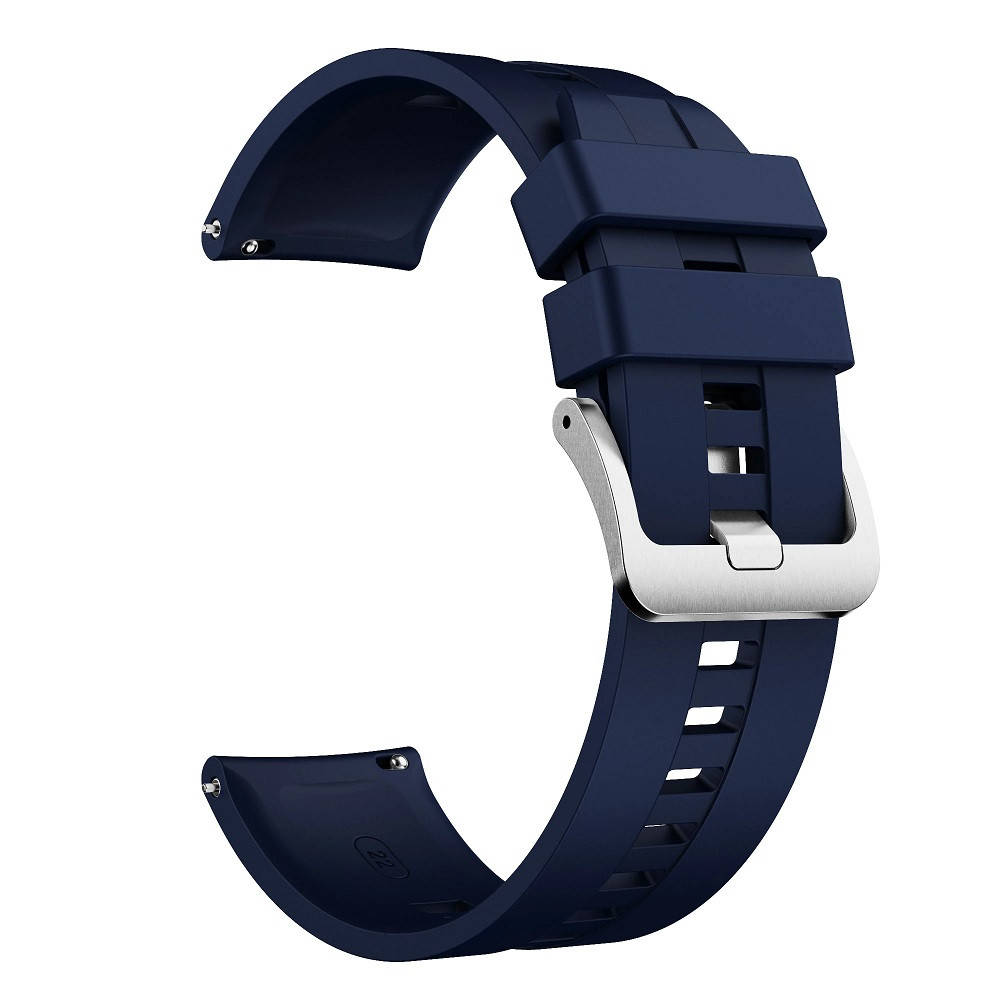 

Ремешок для часов Silicone bracelet Universal Type D, 22 мм. Dark blue