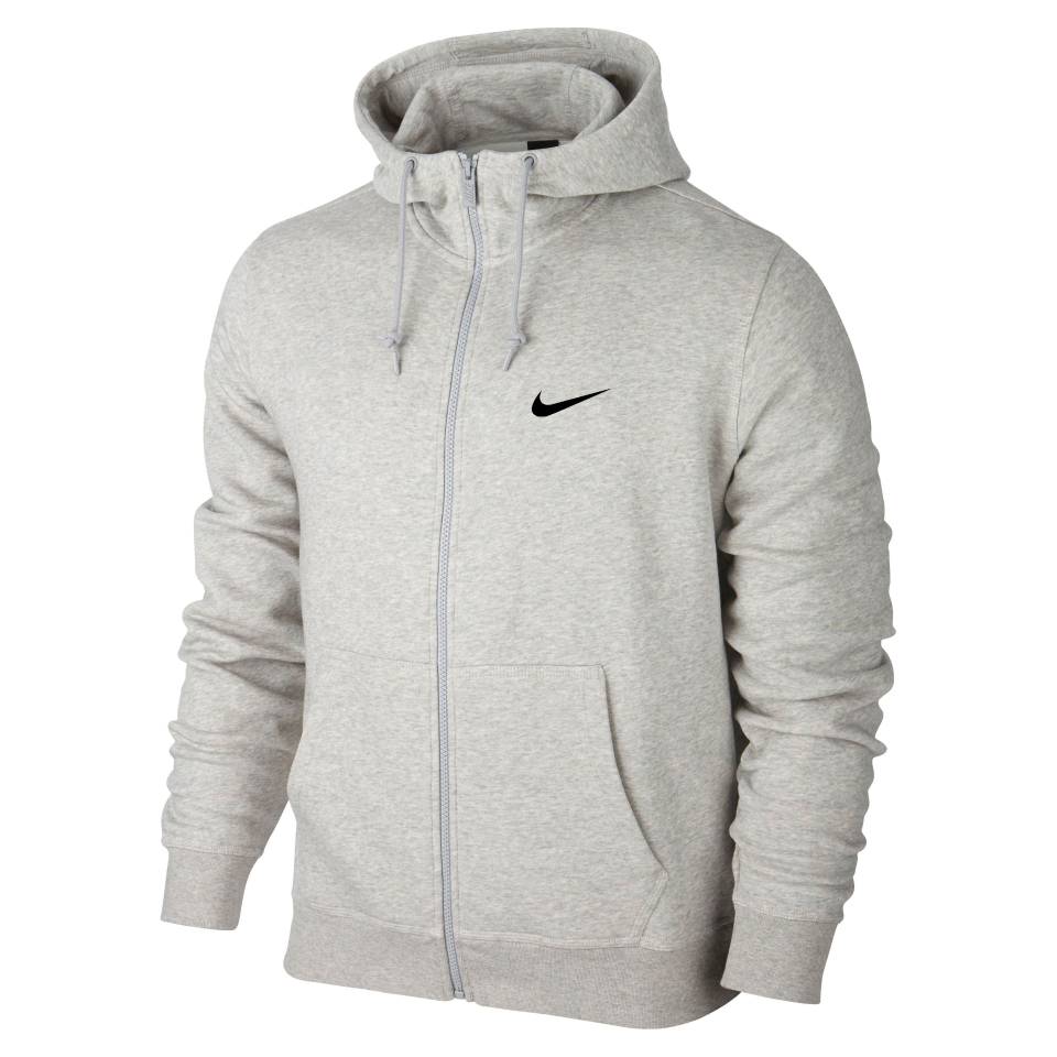 

Мужская спортивная кофта кенгуру, толстовка Nike (Найк) на молнии серая L, Серый