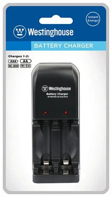 

Зарядноe устройство для АА и ААА аккумуляторов типа Ni-MH / Ni-Cd WBC-001-TUV Westinghouse